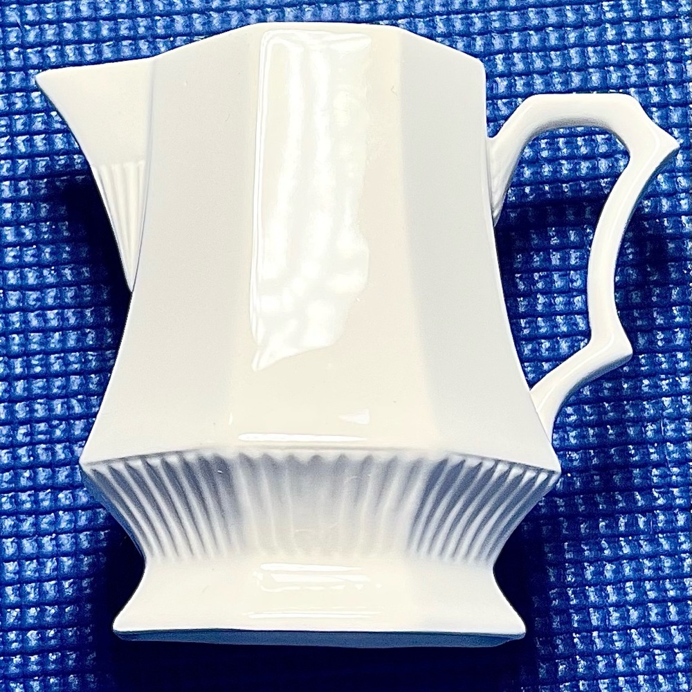 Vintage Ironstone “Independence” Porcelain Cream Pitcher & Sugar Bowl